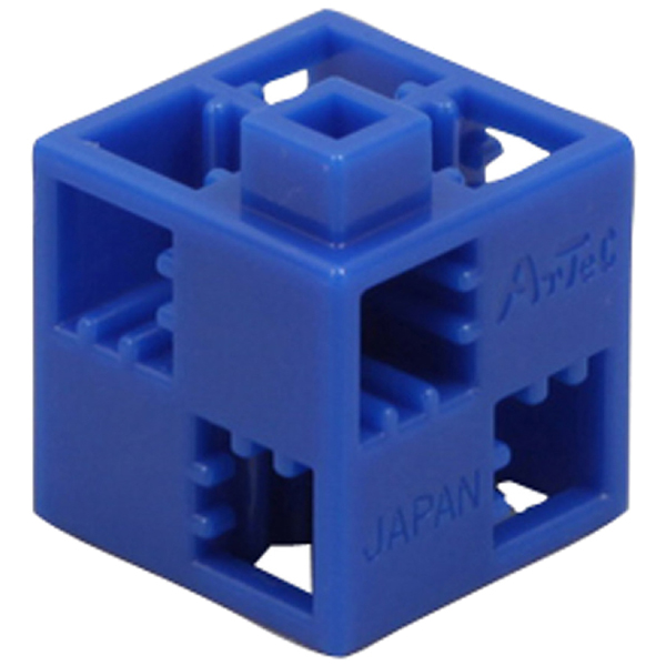 Artecブロック 基本四角 100P 青