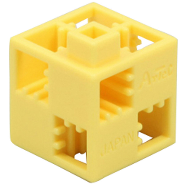 Artecブロック 基本四角 100P 黄