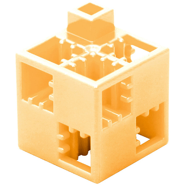 Artecブロック 基本四角 100P ペールオレンジ