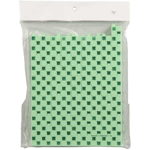 Artecブロック 基本四角 100P 薄緑