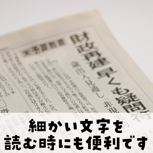 虫メガネ 中