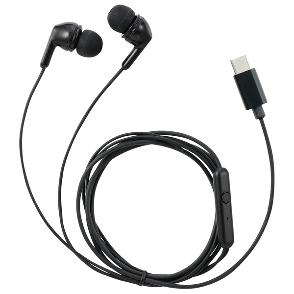 カナル型マイク付イヤホン(イヤーピース付) Type-C