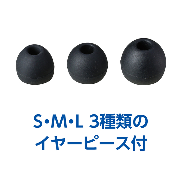 カナル型マイク付イヤホン(イヤーピース付) Type-C