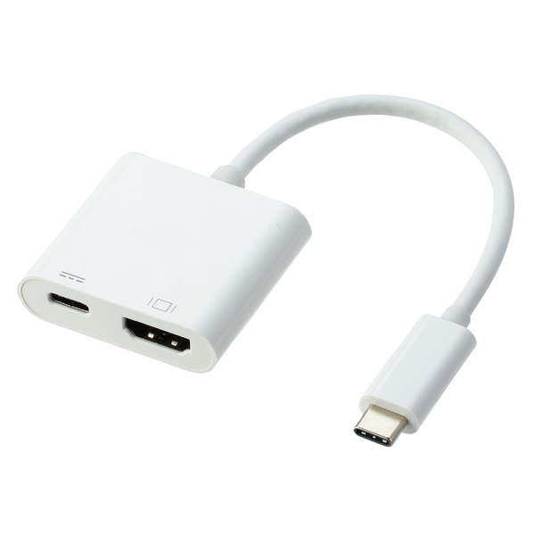 USB-C to HDMI変換アダプタ 4K30Hz(PD100W)