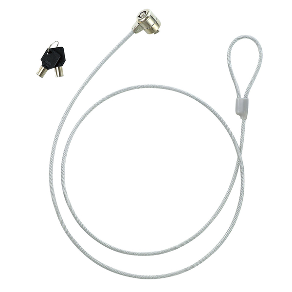 セキュリティワイヤー シリンダー錠タイプ 1.8m