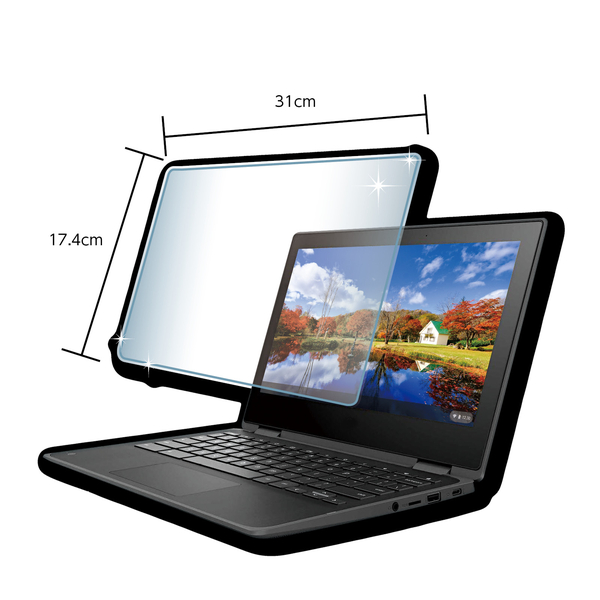 ブルーライトカット保護フィルム 14W(16:9)