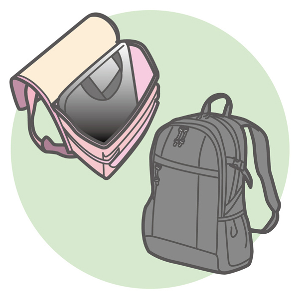 PCタブレット用クッションケース L ネイビー