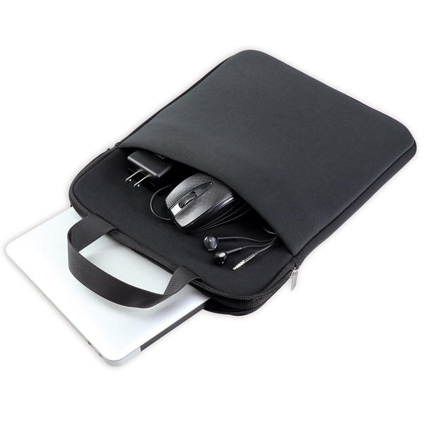 PCタブレット用クッションケース L ポケット付