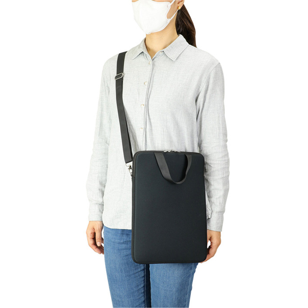 PCタブレット用クッションケース L ショルダー付