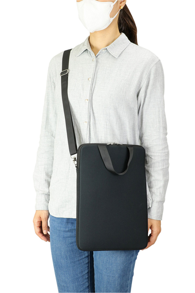 PCタブレット用クッションケース L ショルダー付