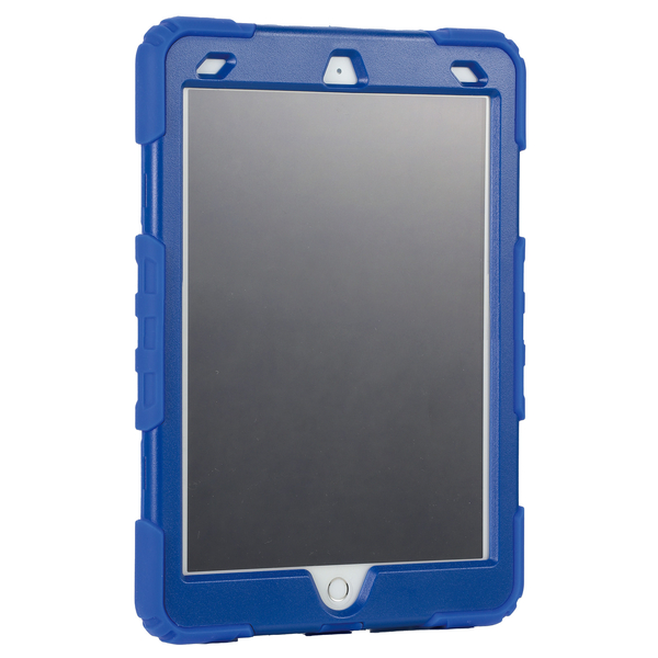 iPad10.2用多機能ケース ブルー