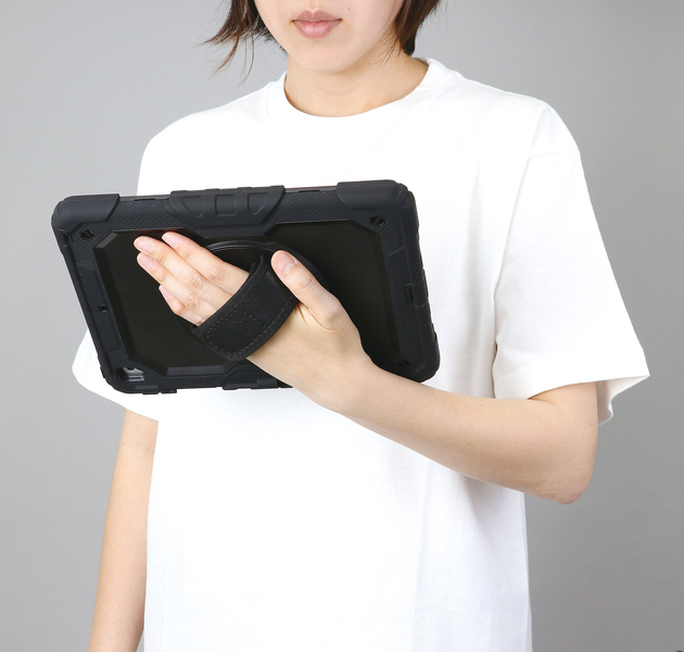 iPad10.9用多機能ケース ブラック