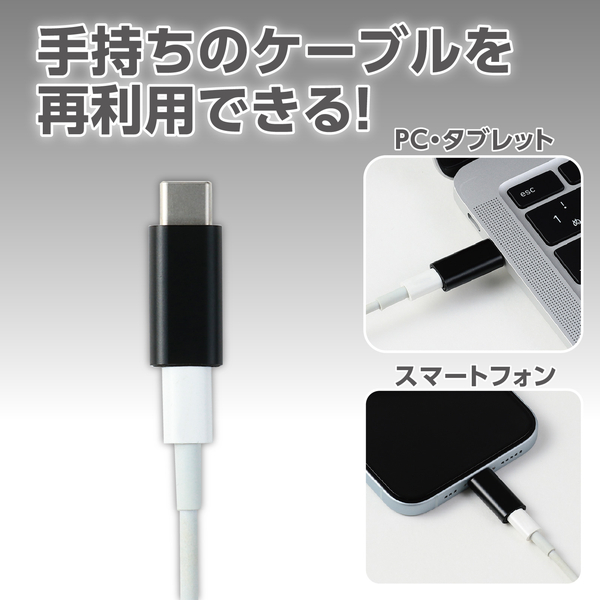 Lightning to C 変換アダプター