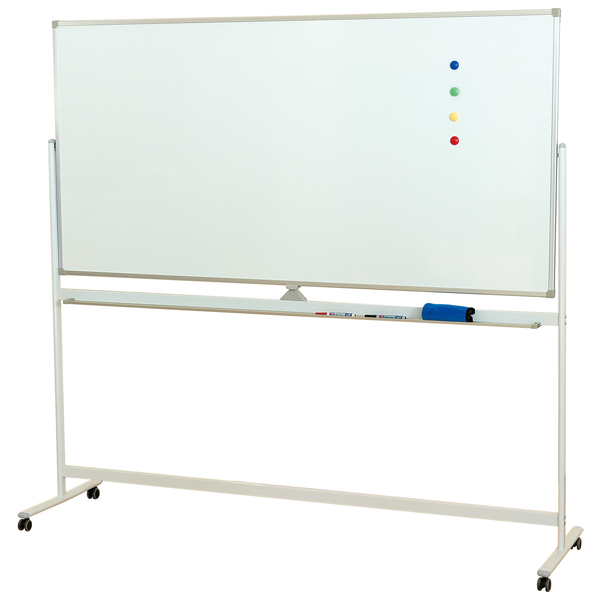 脚付き回転ホワイトボード 両面タイプ1800-2