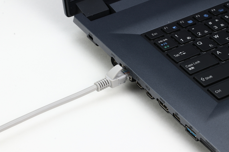 LANケーブル 5m （Cate5e準拠・ツメ割れ防止）