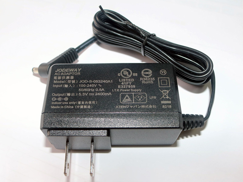 ATEN製品用 AC電源アダプタ