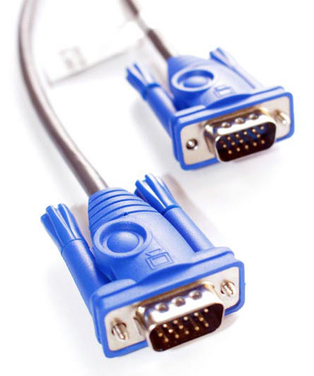 VGA オス-オスケーブル 30m