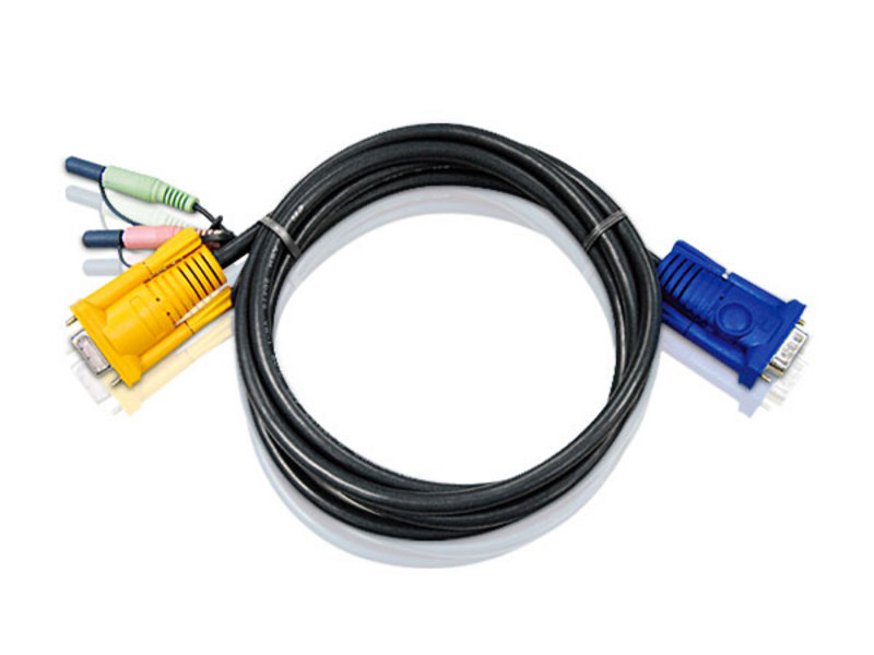 ビデオKVMケーブル（オーディオコネクター付属） 3m