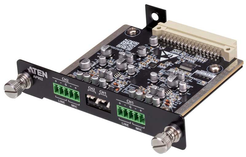 ATEN DSPパワーアンプ APシリーズ用 Mic/Line プリアンプ拡張カード