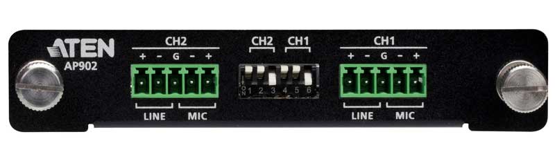 ATEN DSPパワーアンプ APシリーズ用 Mic/Line プリアンプ拡張カード