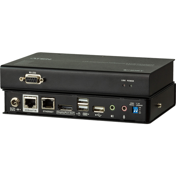 USB DisplayPort HDBaseT 2.0 KVM エクステンダー (4K@100 m)
