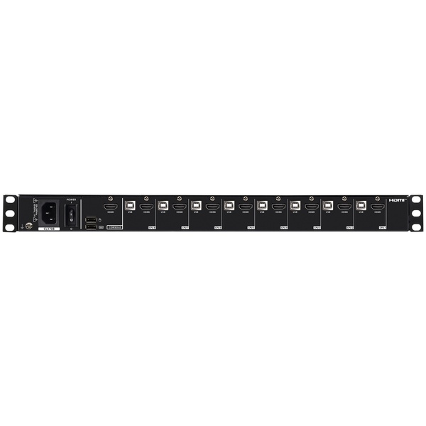 18.5インチLCD搭載 8ポート USB HDMI KVMドロワー（FHD対応）/ロングレール