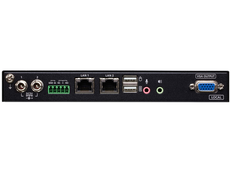 1ローカル/リモート アクセス共有 1ポート VGA KVM over IP（解像度1920×1200、RS-232C対応）