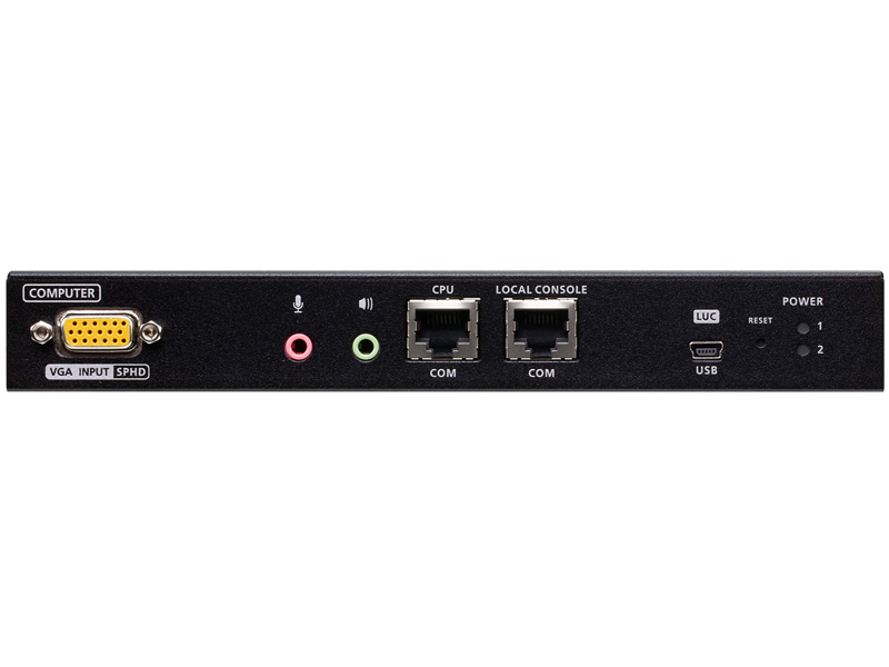 1ローカル/リモート アクセス共有 1ポート VGA KVM over IP（解像度1920×1200、RS-232C対応）