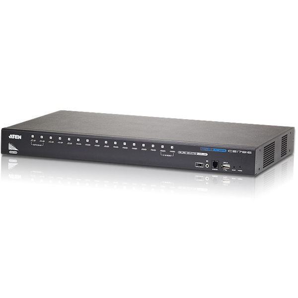 16ポート USB HDMI KVMスイッチ