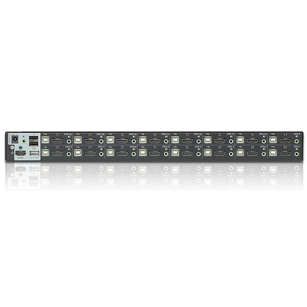 16ポート USB HDMI KVMスイッチ