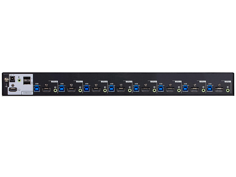 8ポート USB・HDMI KVMスイッチ（4K、USB 3.0対応）