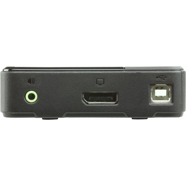 2ポートUSB DisplayPort KVMスイッチ（4K UHD対応）