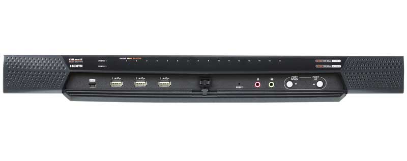 2ユーザー 16ポート IP-KVMスイッチ（マルチインターフェース対応）