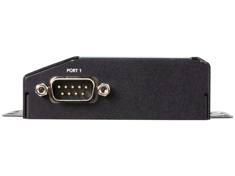 1-Port RS-232/422/485 セキュアデバイスサーバー（PoE対応）