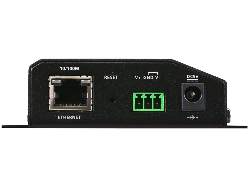 2-Port RS-232/422/485 セキュアデバイスサーバー（PoE対応）