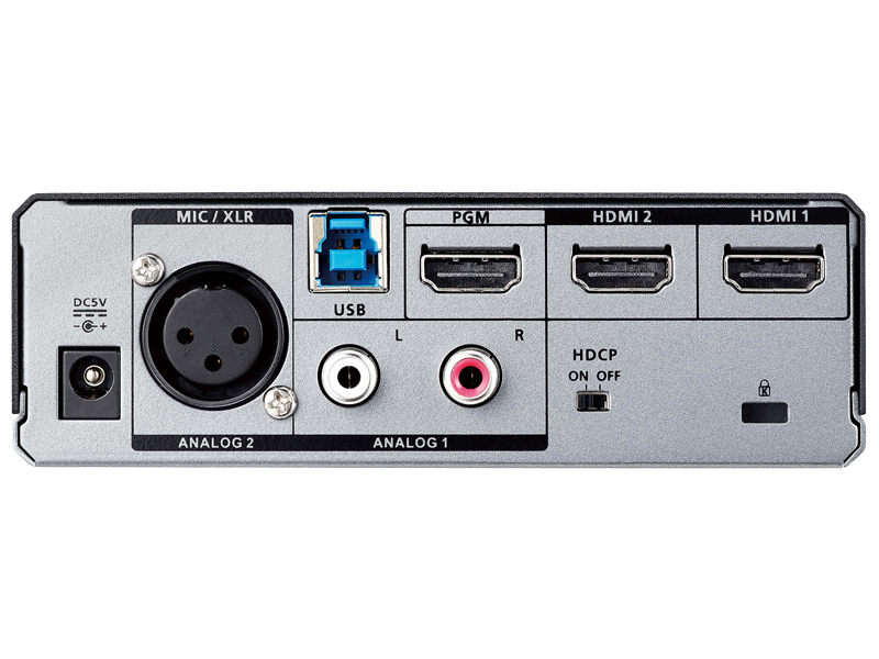 デュアルHDMI→USB-C UVC ビデオキャプチャーPro（AVミキサー機能搭載）