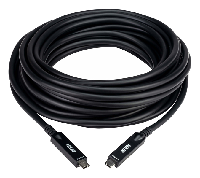 10m 4k60p DP alt mode 対応 USB-C ファイバーケーブル