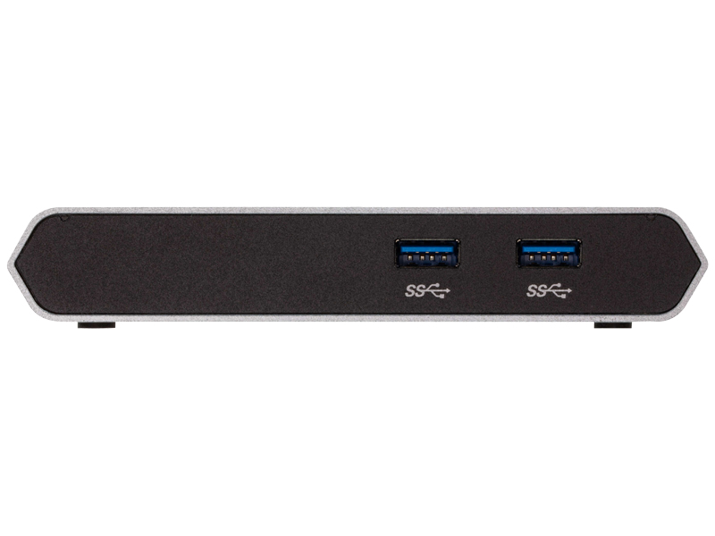 2ポート USB-C Gen 1 ドッキングスイッチ（電源パススルー対応）