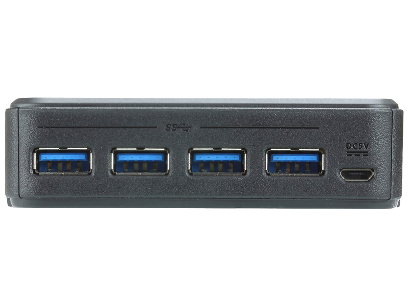 4ポートUSB3.1 Gen1デバイス共有器（2入力）