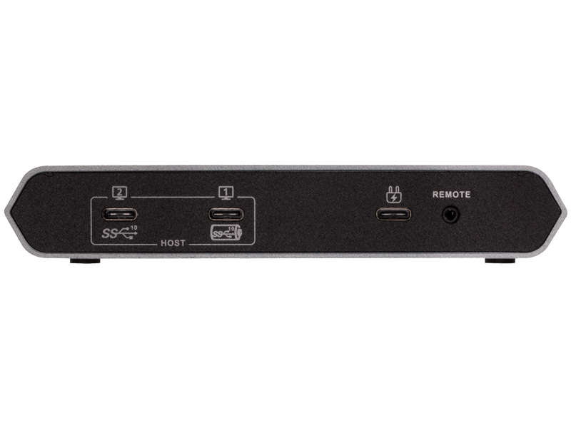 USB-C 2ポートUSB3.1 Gen2デバイス共有器(電源パススルー対応)