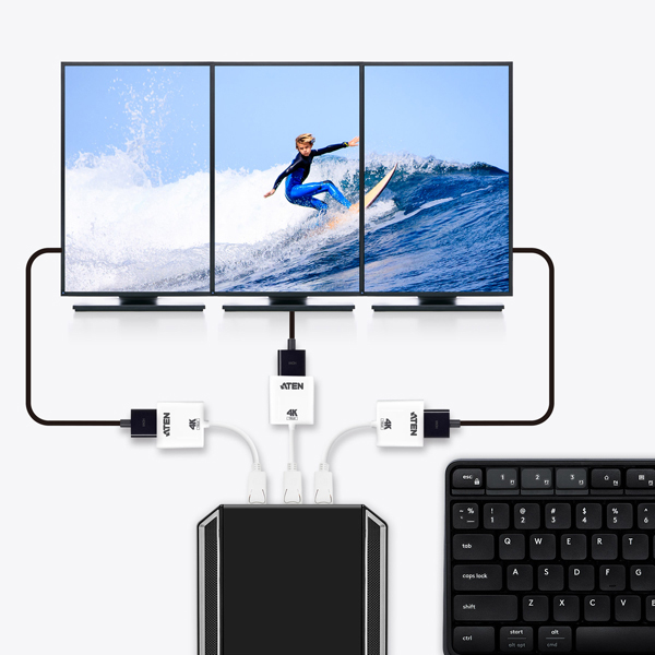 DisplayPort to True 4K HDMI Active Adapter