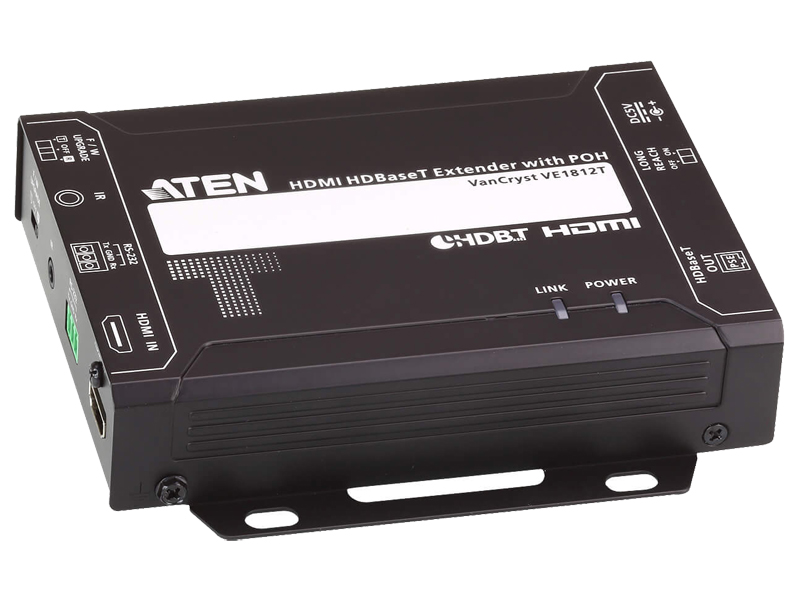 HDMIツイストペアケーブルエクステンダートランスミッターユニット(4K対応POHタイプ)