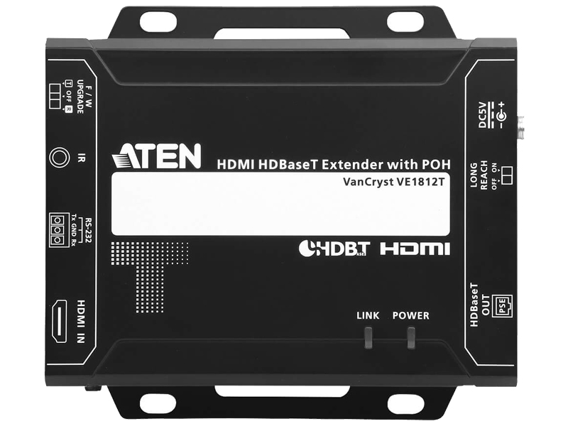 HDMIツイストペアケーブルエクステンダートランスミッターユニット(4K対応POHタイプ)