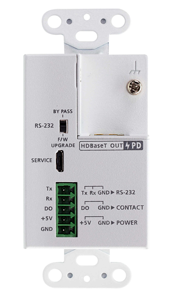 DisplayPort HDBaseT Class B トランスミッター（スイッチボックス対応タイプ）
