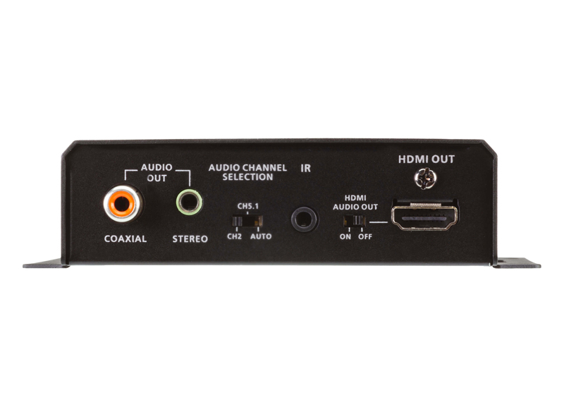 HDMI HDBaseTレシーバー（オーディオ・ディエンベデッド＆双方向PoH対応）