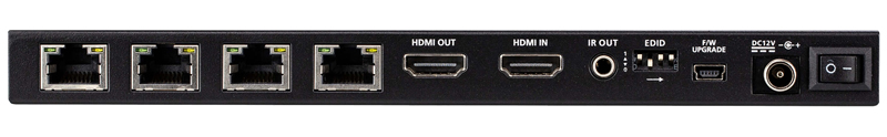 4 Port 4K HDMI 分配延長器セット