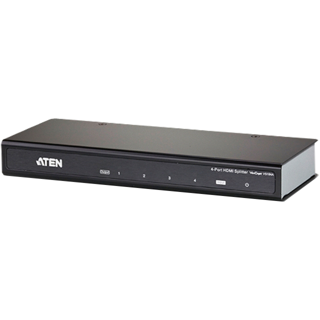 1入力 4出力 HDMIビデオスプリッター
