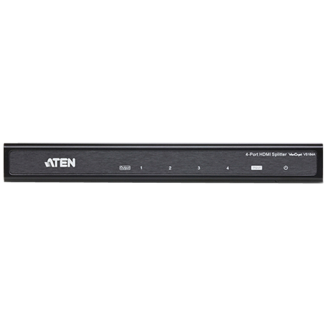 1入力 4出力 HDMIビデオスプリッター