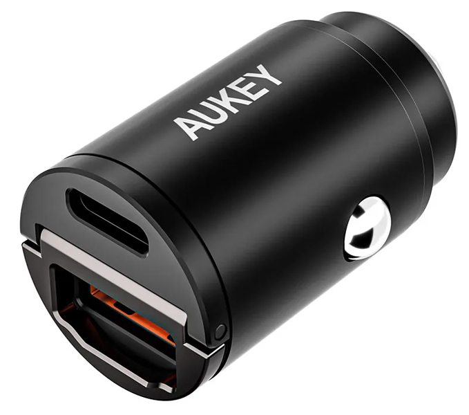 カーチャージャー Rapide Mix 45W QC/PD対応 [USB-A 1ポート/USB-C 1ポート] ブラック