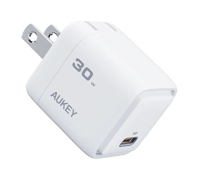 USB充電器 Comet 30W PD対応 折りたたみ式 [USB-C 1ポート] ホワイト